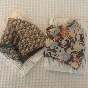 Set of two Tory Burch face masks - NWT